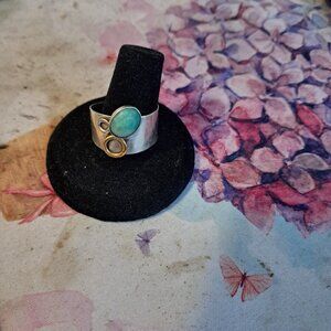 Sterling Silver Free Form Design Ring